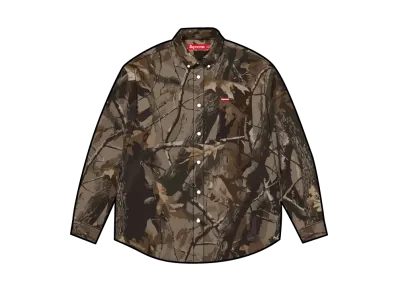 Supreme Small Box Shirt (26SS) "Realtree Hardwoods Camo"