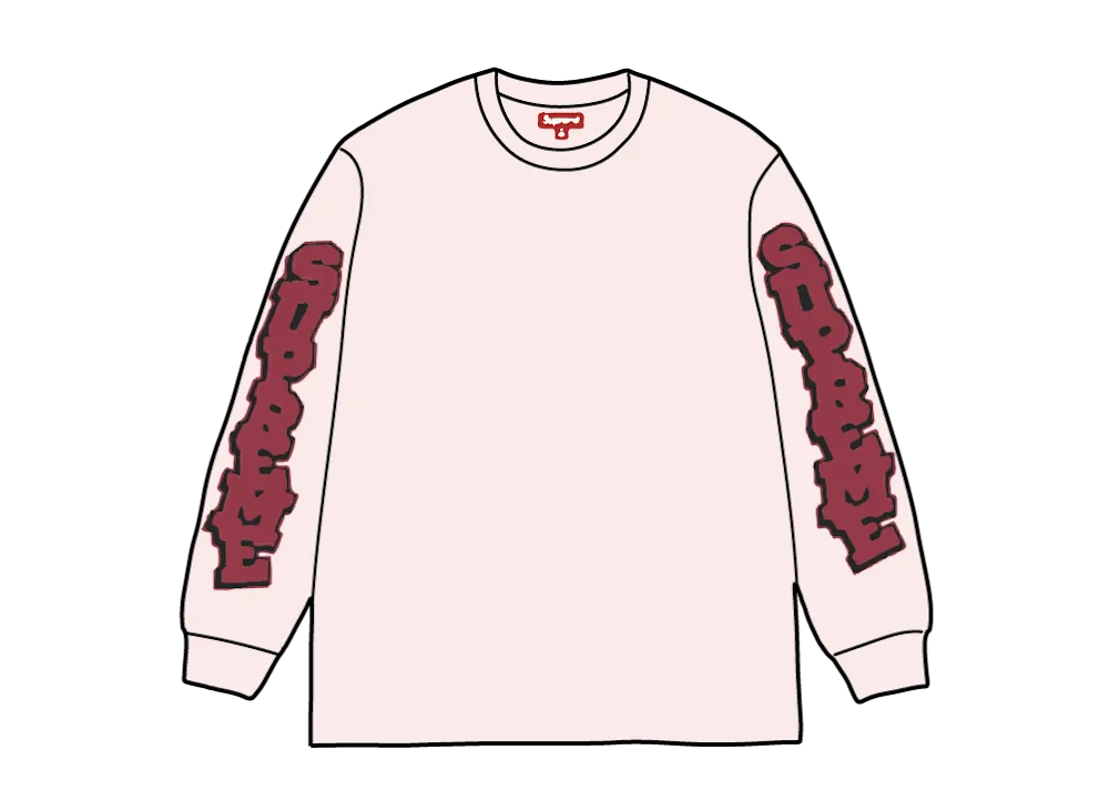 Supreme Cracked Sleeve L/S Top 