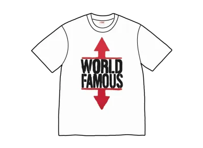 Supreme World Famous Tee "White"