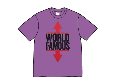 Supreme World Famous Tee "Purple"