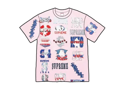 Supreme Flash Tee "Light Pink"