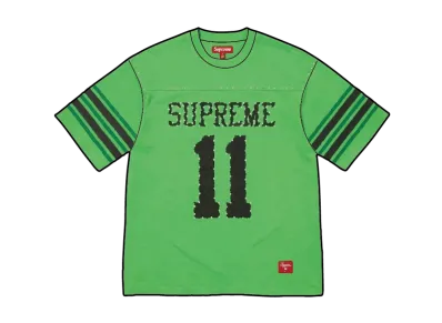 Supreme Studded S/S Football Top "Green"