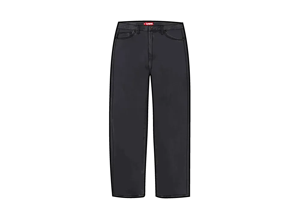 シュプリーム レギュラージーンズ (26SS) "ブラック"