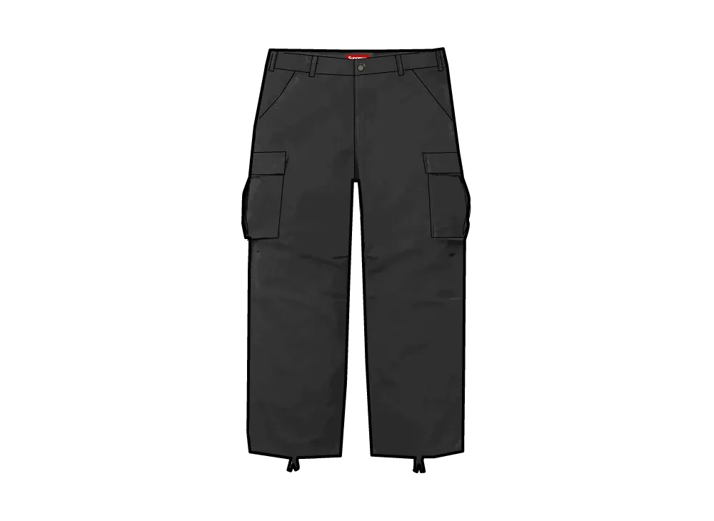 シュプリーム カーゴパンツ (26SS) "ブラック"