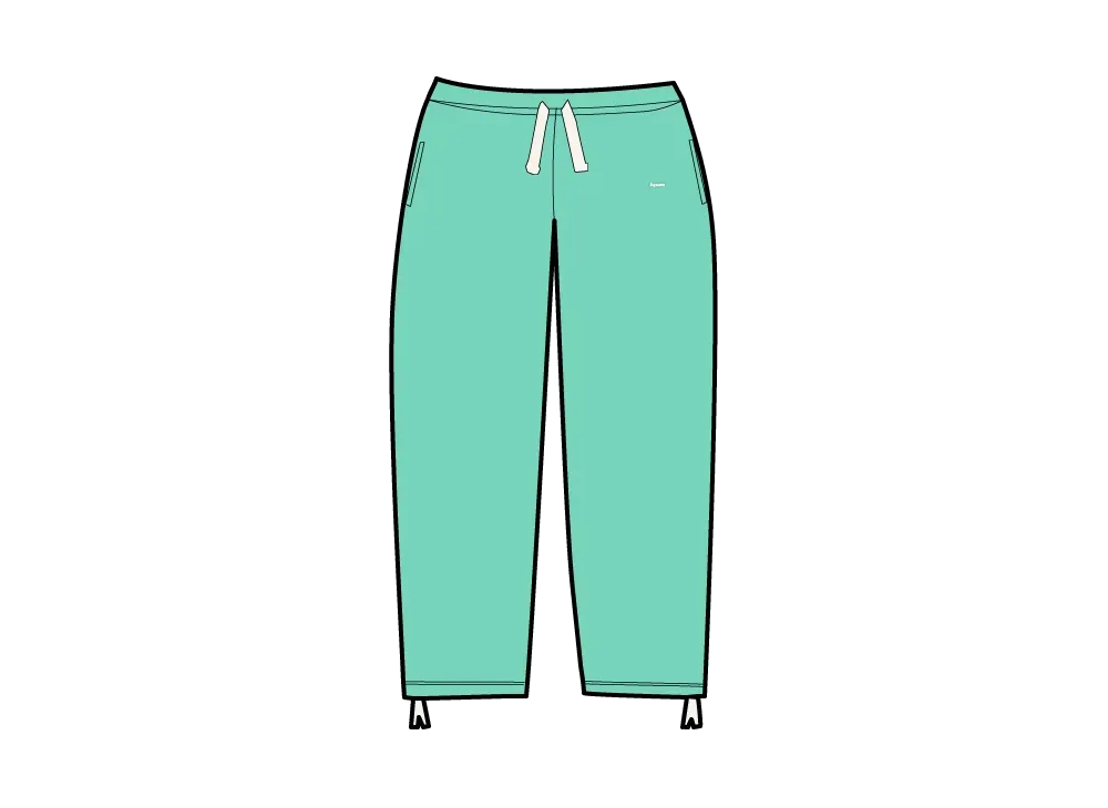 Supreme Small Box Drawstring Sweatpant (26SS) "Mint"