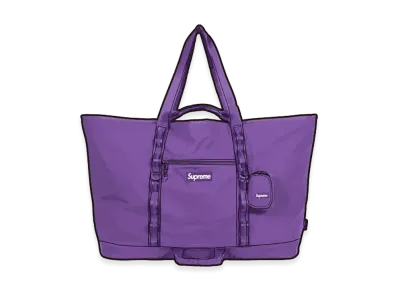 Supreme X-Large Tote Bag + Utility Pouch (26SS) "Purple"