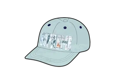 Supreme Embroidered Money Logo 6-Panel "Denim"