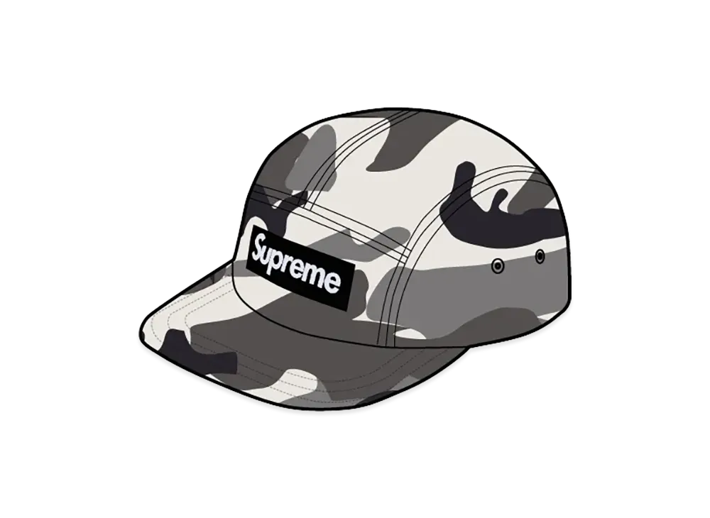 Supreme Washed Chino Twill Camp Cap (26SS) 