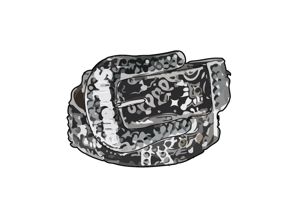 Supreme Studded Logo Belt 