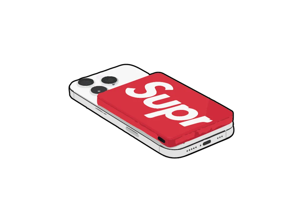Supreme x mophie Qi2 Powerstation 