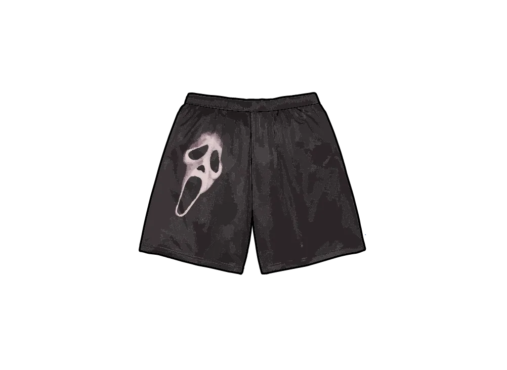 Supreme Ghostface Mesh Short "Black"