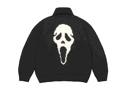 Supreme Ghostface Cowichan Sweater "Black"
