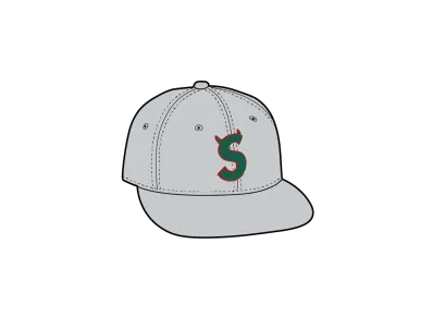 Supreme Devil S Logo New Era "Grey"