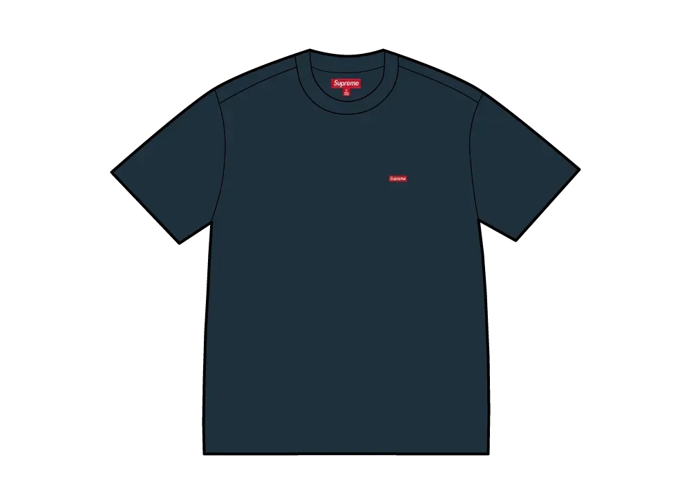 Supreme Small Box Tee "Navy"
