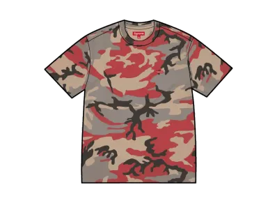 Supreme Small Box Tee "Red Camo"