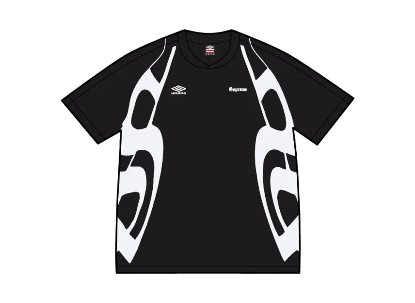Supreme x Umbro Old English Soccer Jersey Supreme x Umbro Old English Soccer Jersey