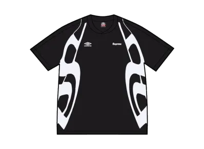 Supreme x Umbro Old English Soccer Jersey "Black"