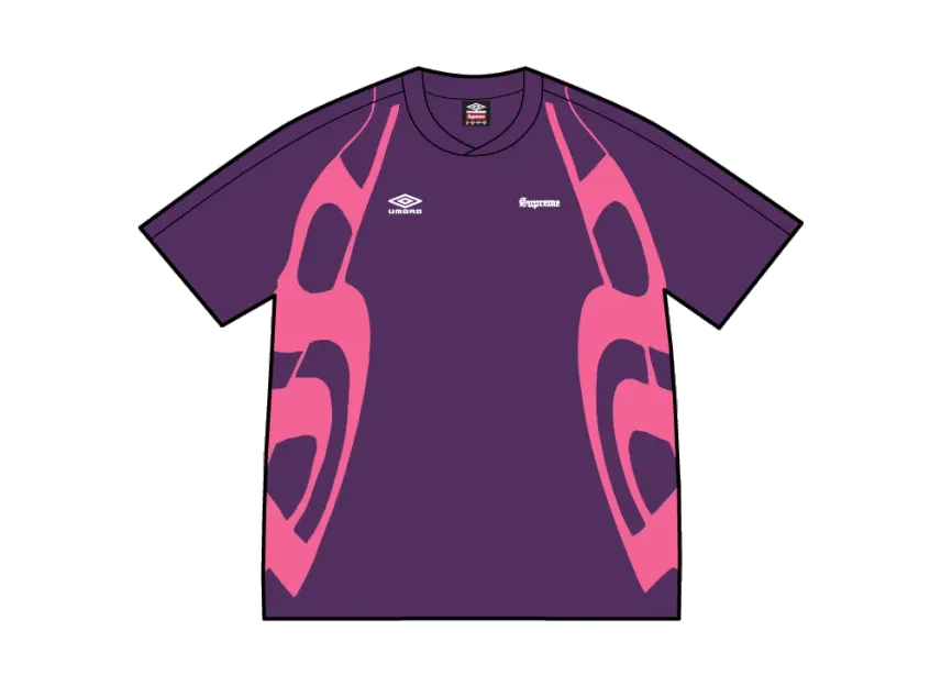 Supreme x Umbro Old English Soccer Jersey Supreme x Umbro Old English Soccer Jersey