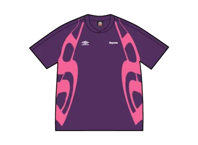 Supreme x Umbro Old English Soccer Jersey "Purple"