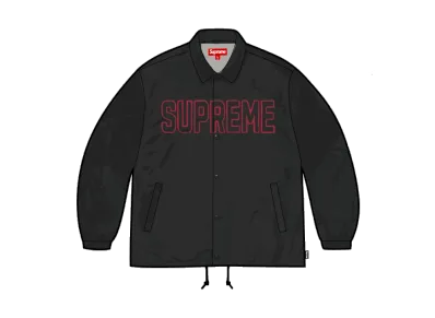 Supreme Spellout Coaches Jacket "Black"
