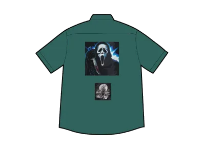 Supreme Ghostface S/S Work Shirt "Work Green"