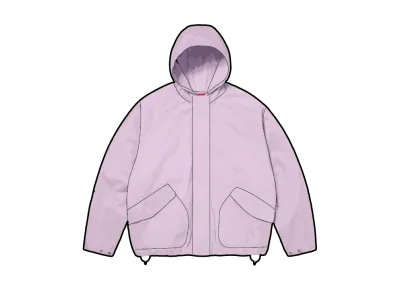 Supreme Hooded Raglan Jacket "Lilac"