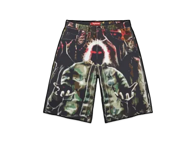 Supreme Shadows Baggy Denim Short "Multicolor"