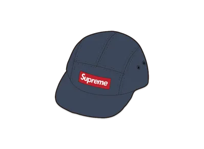 Supreme Canvas Camp Cap "Navy"