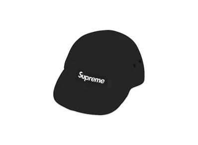 Supreme Canvas Camp Cap "Black"