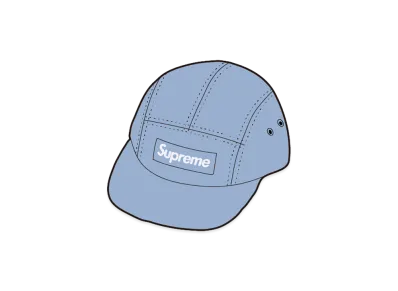 Supreme Canvas Camp Cap "Blue"