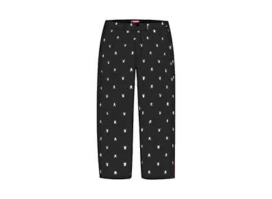 Supreme Chino Pant "Black Playboy"