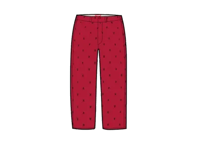 Supreme Chino Pant "Red Playboy"
