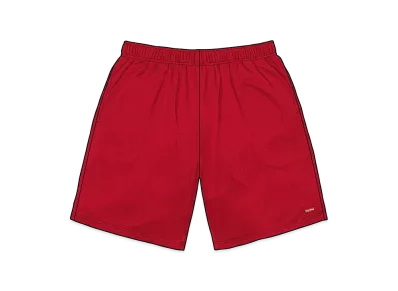 Supreme Small Box Baggy Mesh Short "Red"