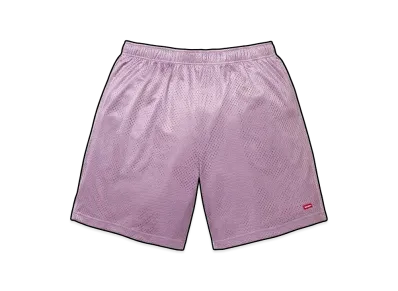 Supreme Small Box Baggy Mesh Short "Lavender"