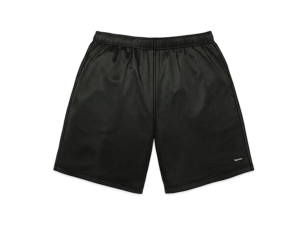Supreme Small Box Baggy Mesh Short "Black"
