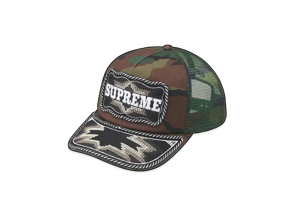 Supreme Western Embroidered Mesh Back 5-Panel 