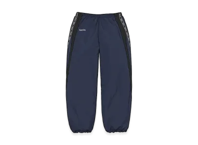 Supreme Logo Taping Track Pant "Navy"