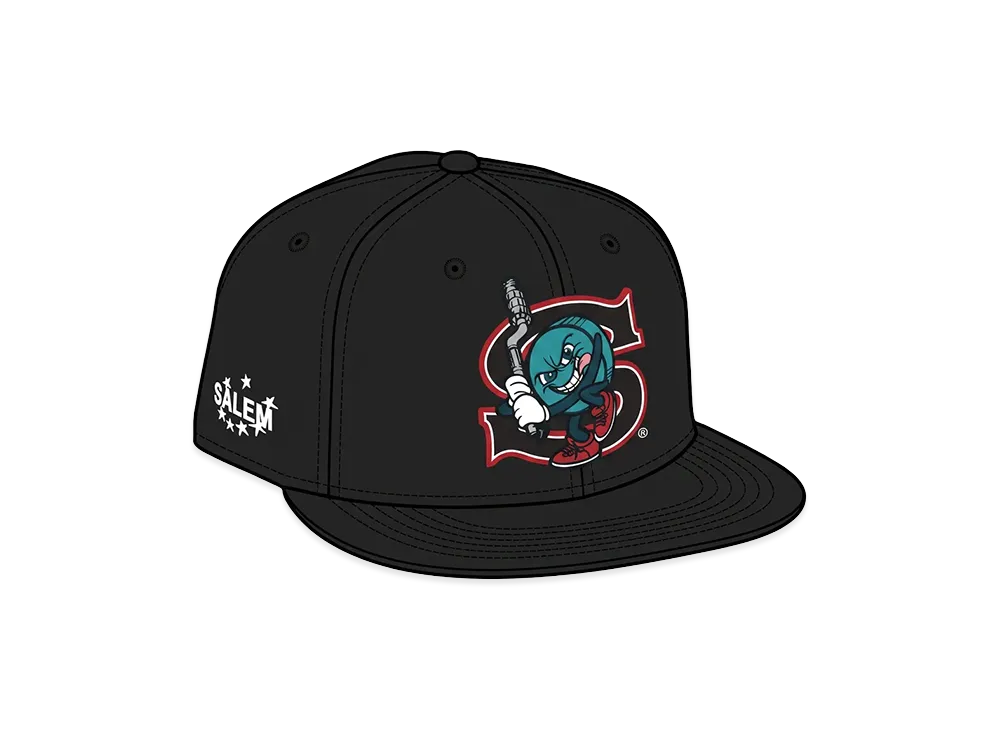 Supreme x SALEM New Era "Black"