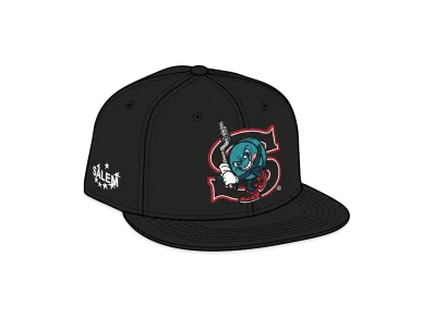 Supreme x SALEM New Era "Black"