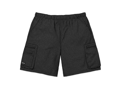 Supreme Ripstop Cargo Water Short "Black"