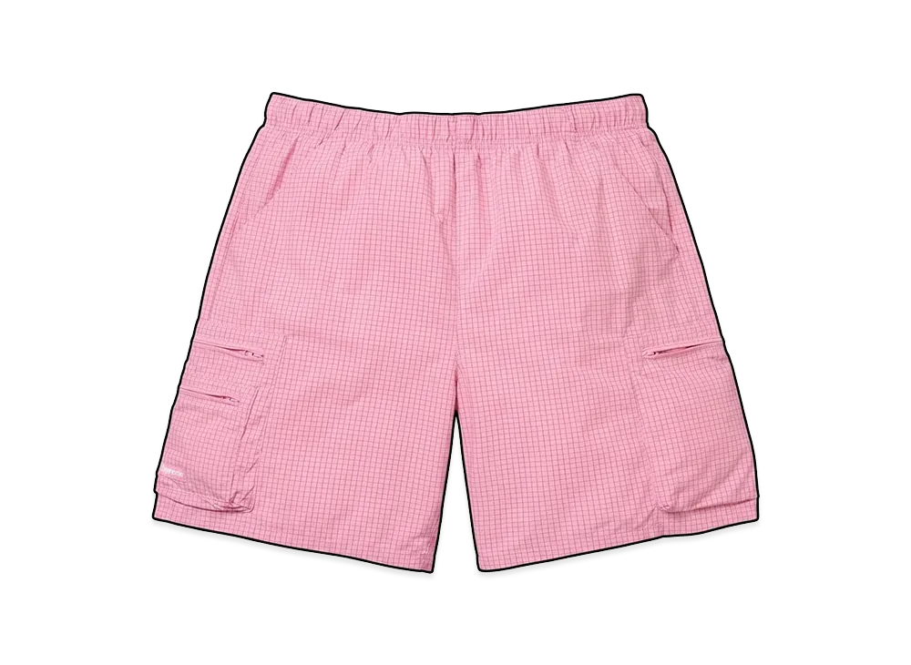 Supreme Ripstop Cargo Water Short "Pink"