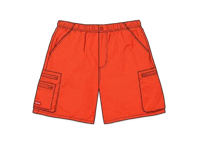 Supreme Ripstop Cargo Water Short "Orange"