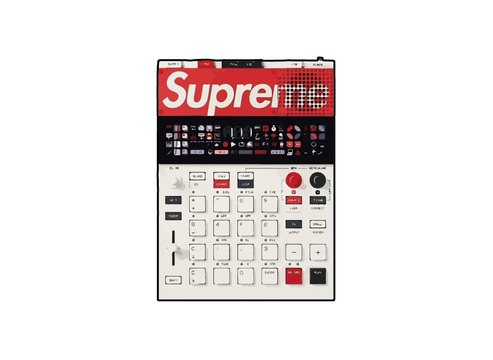 シュプリーム x ティーンエイジエンジニアリング EP–133 K.O. II "ホワイト"