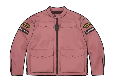 Supreme x Vanson Leathers Cordura Jacket "Pink"
