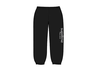 Supreme Classic Logo Sweatpant "Black"