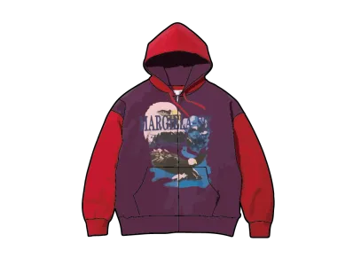 Supreme S Logo Zip Up Hooded Sweatshirt Supreme S Logo Zip Up Hooded Sweatshirt
