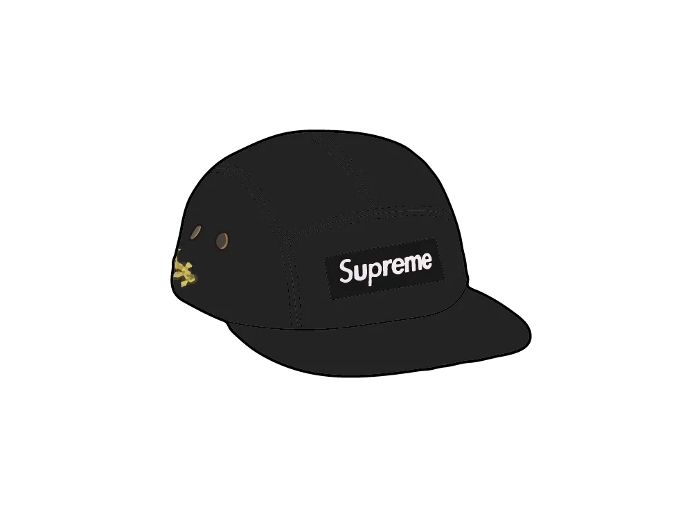 Supreme Military Camp Cap "Black"