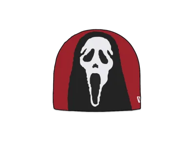 Supreme New Era Ghostface Beanie "Red"