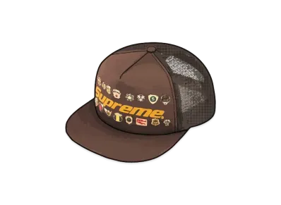 Supreme Pins Mesh Back 5-Panel "Brown"