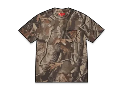 Supreme S/S Pocket Tee "Realtree Hardwoods Camo"